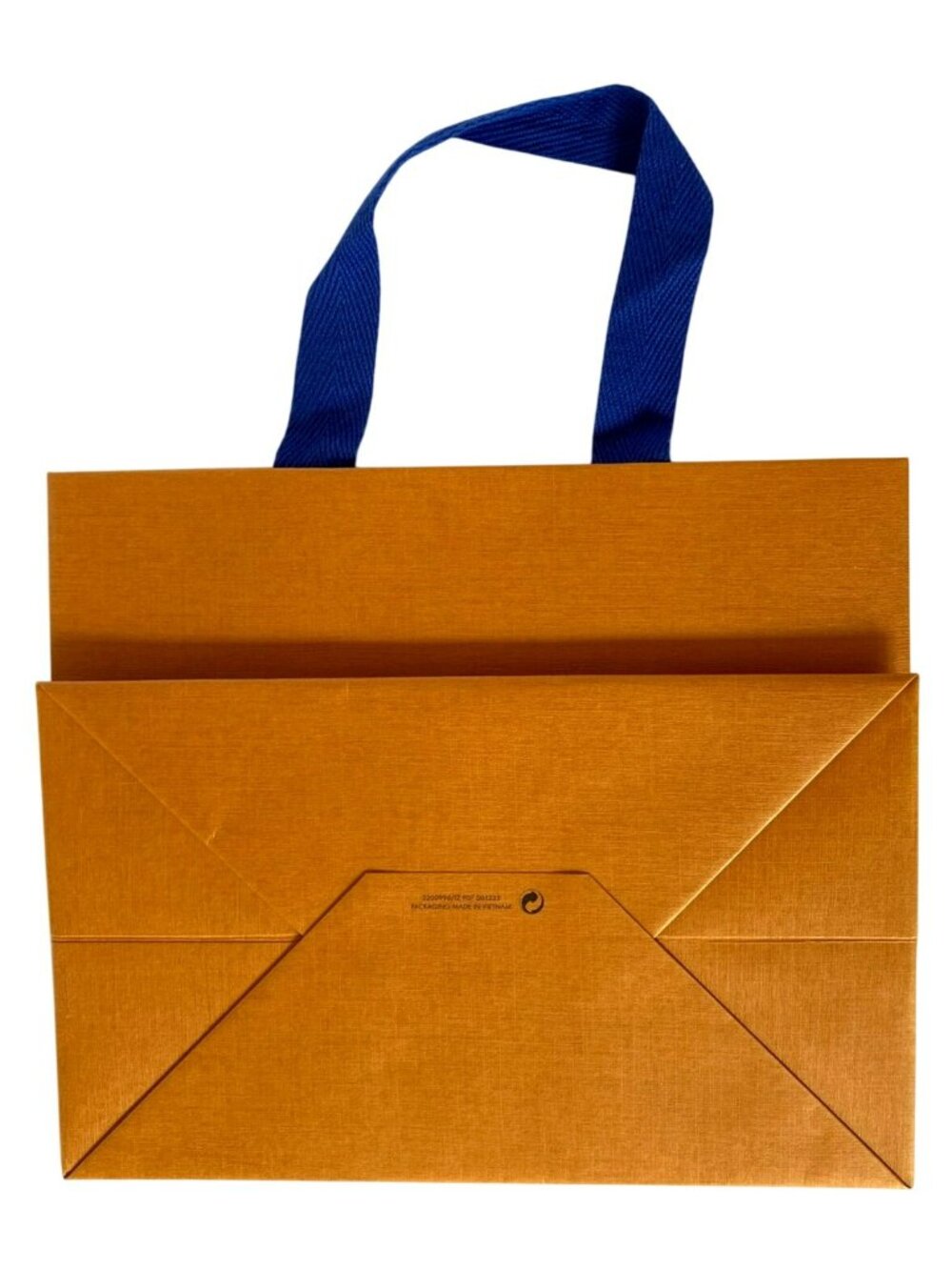 Authentic LOUIS VUITTON LV Shopper Paper Bag Tote Bags Orange Imperial SET of 5! - Picture 5 of 8